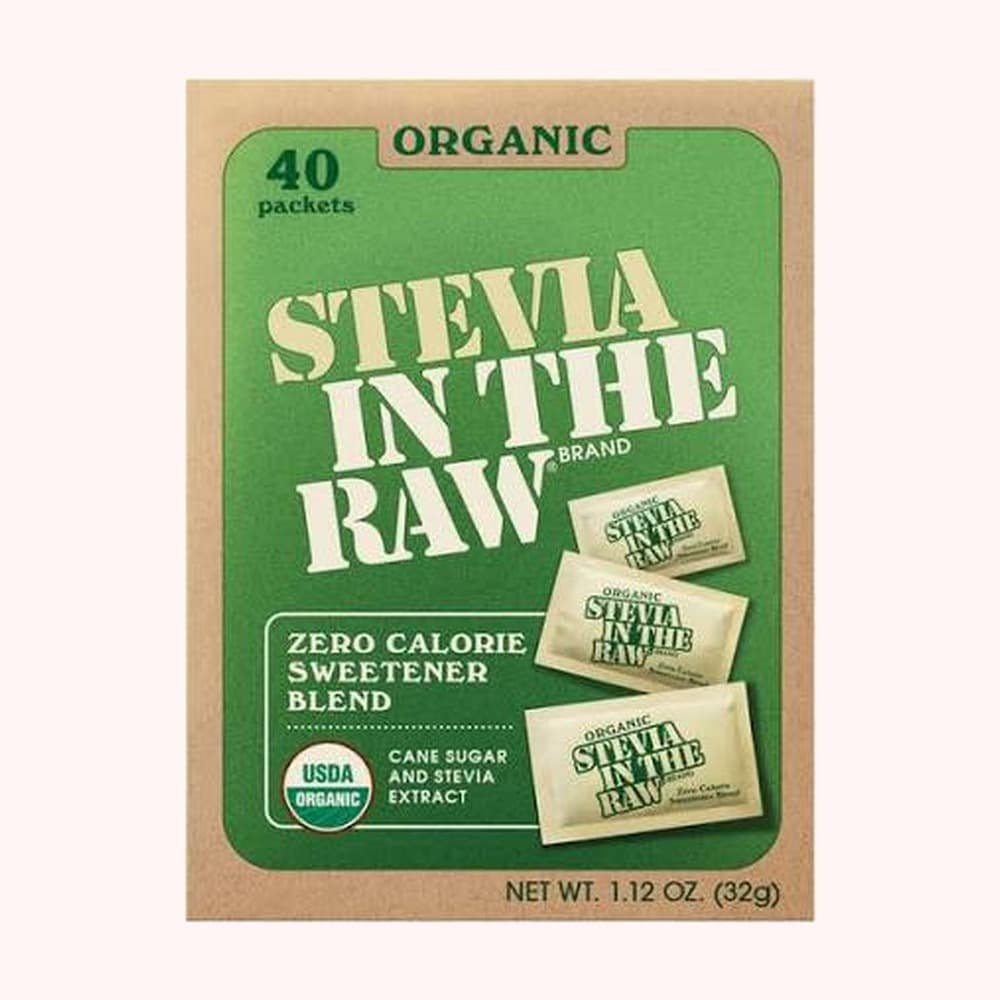 Stevia In The Raw (zero calorie sweetener) 40 packs