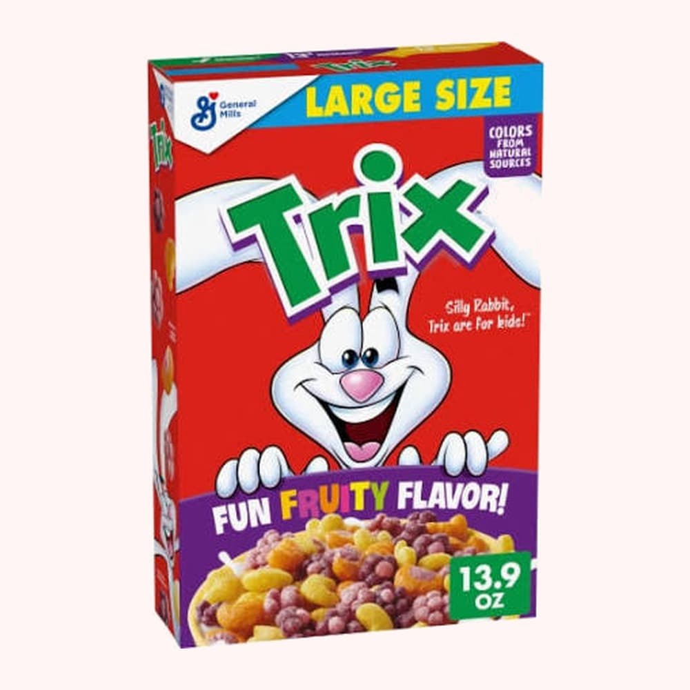 General Mills Trix Cereal Large Size