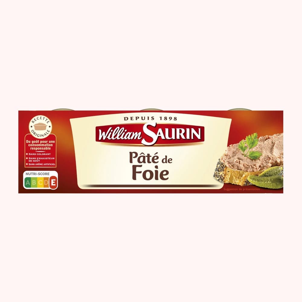 William Saurin Pate de Foie